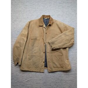 Vintage Carhartt Blanket Lined Chore Coat‎ Work Wear Jacket Detroit Brown